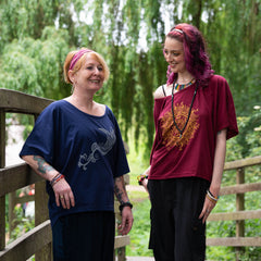 Henna Sun Slouch Top
