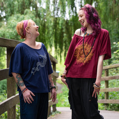 Henna Moon Slouch Top