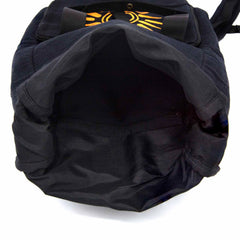 Roll Top Black Sun Backpack