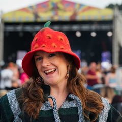 Strawberry Felt Hat