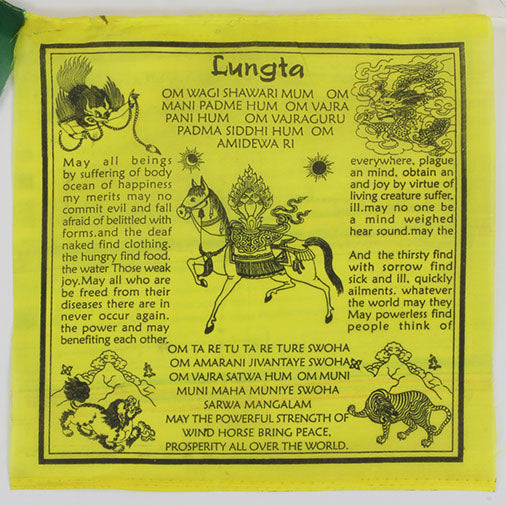 Translated Prayer Flags-Siesta Crafts