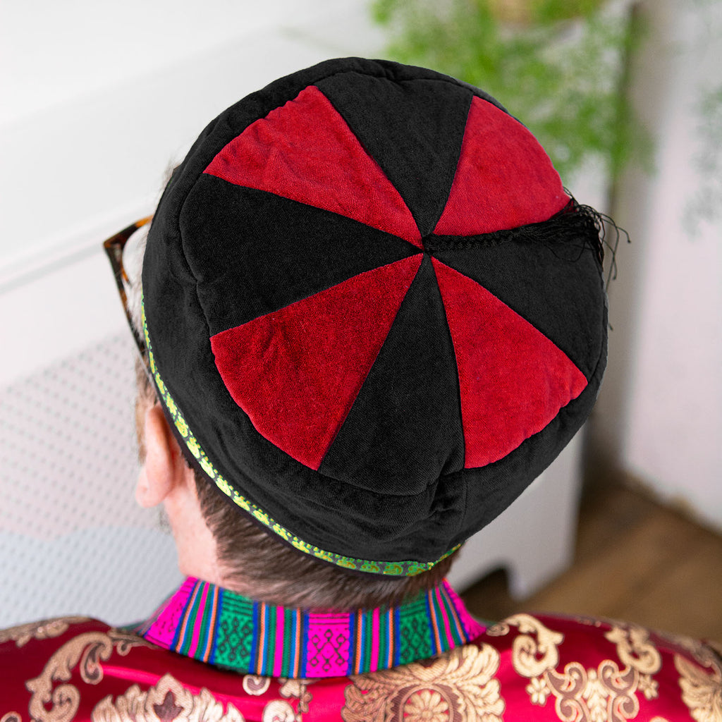 Velvet Smoking Cap-Siesta Crafts