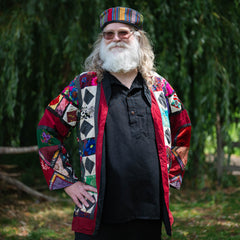 Vintage Indian Patchwork Jacket - Stevie (12/14, M)