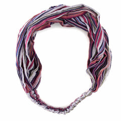 Stripy Cotton Hairband-Siesta Crafts