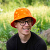 Orange Felt Hat-Siesta Crafts