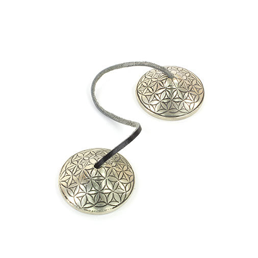 Mini Flower of Life Tingsha-Siesta Crafts