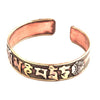 Om Mani Copper Bracelet-Siesta Crafts