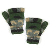 Fleece Lined Hunter Gloves-Siesta Crafts