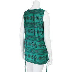 Sleeveless Om Top-Siesta Crafts
