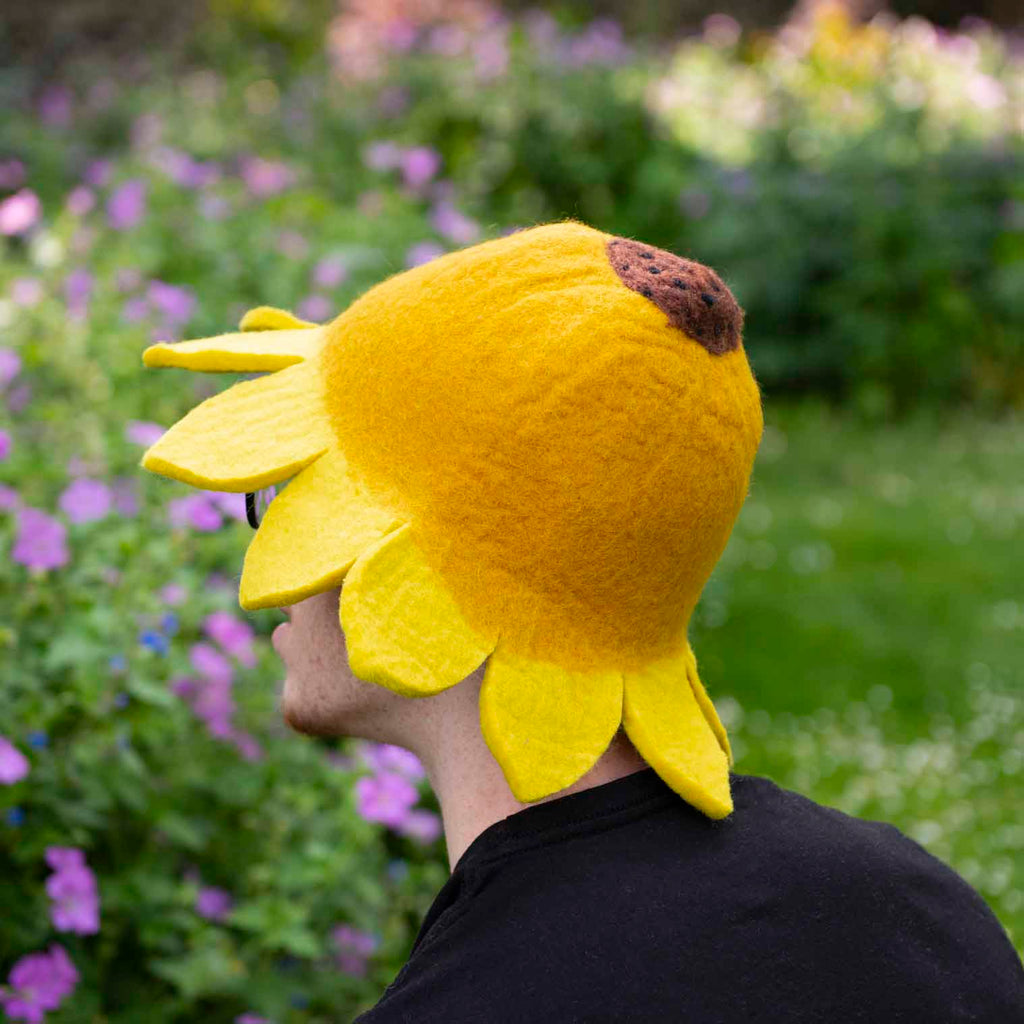 Sunflower Felt Hat-Siesta Crafts