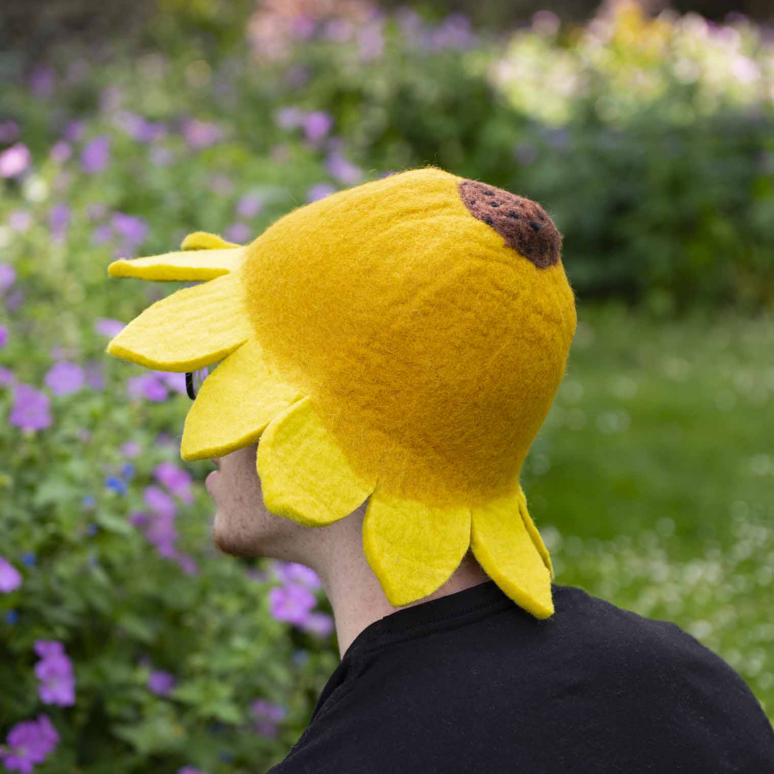 Sunflower Felt Hat – Siesta Crafts