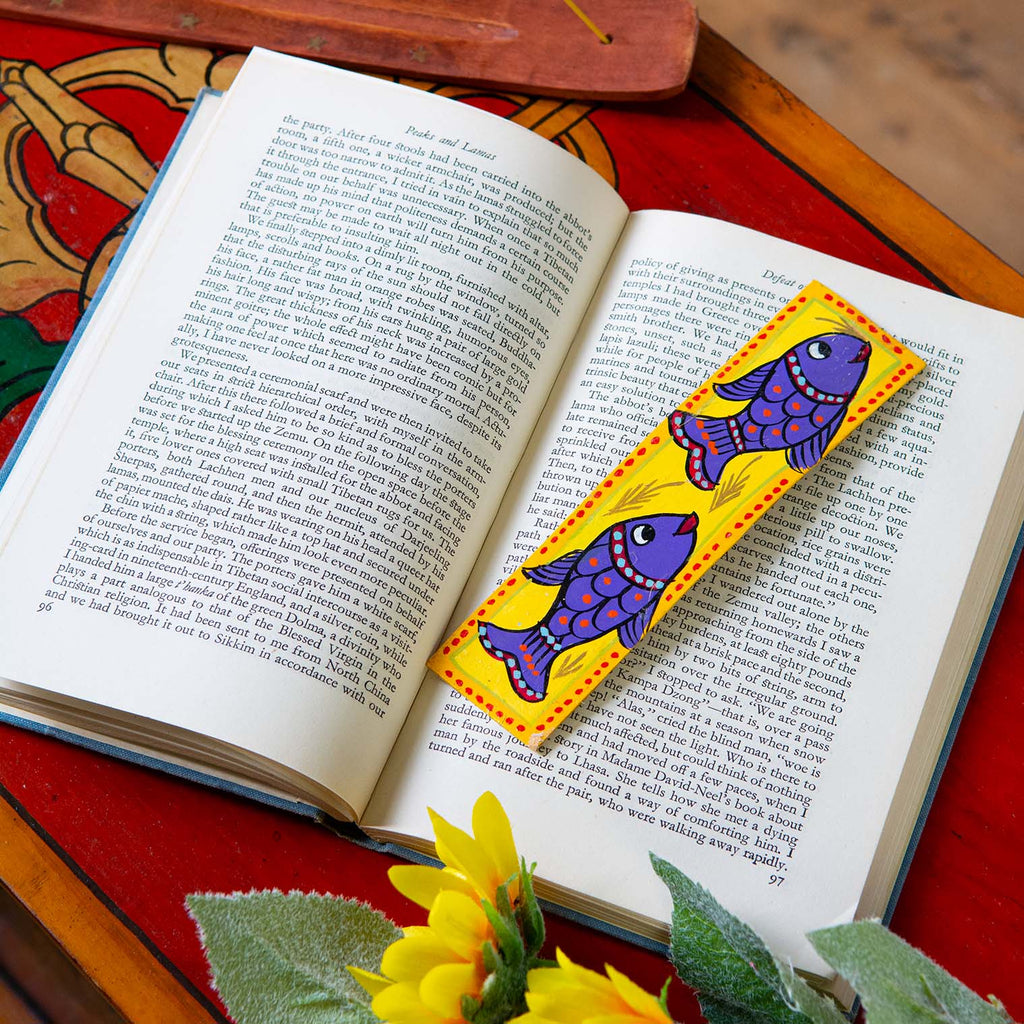 Mithila Bookmark-Siesta Crafts