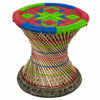 Large Mudha Bamboo Stool-Siesta Crafts