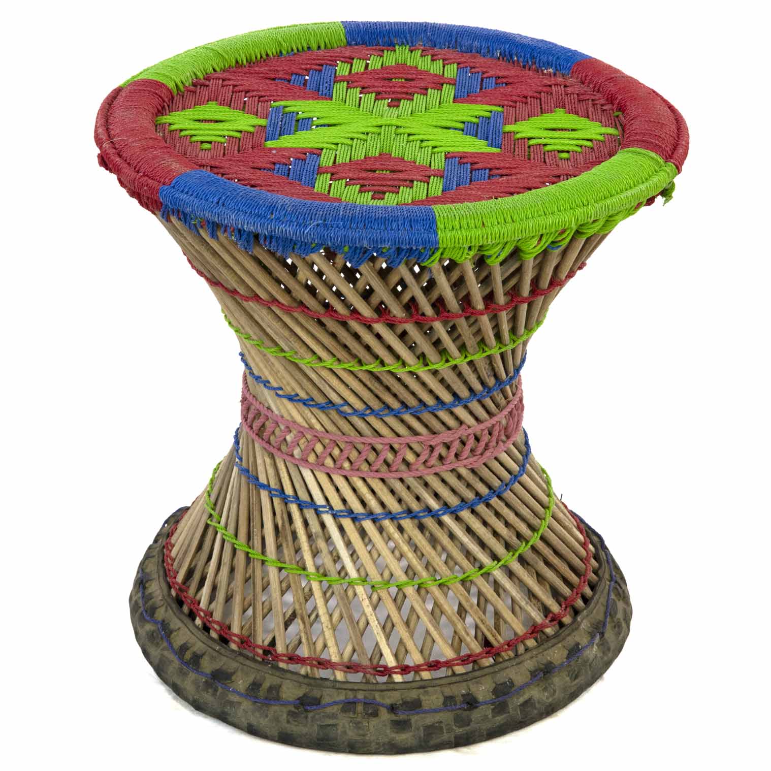 Large Mudha Bamboo Stool – Siesta Crafts