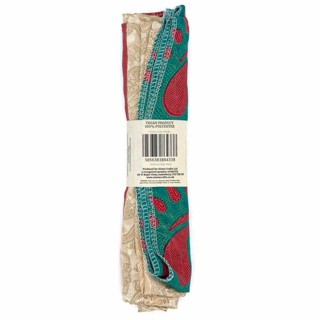 Nepalese Recycled Sari Gift Wrap-Siesta Crafts