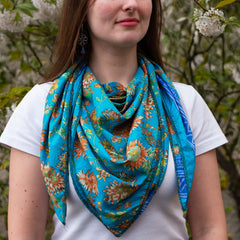 Nepalese Recycled Sari Gift Wrap - Large-Siesta Crafts