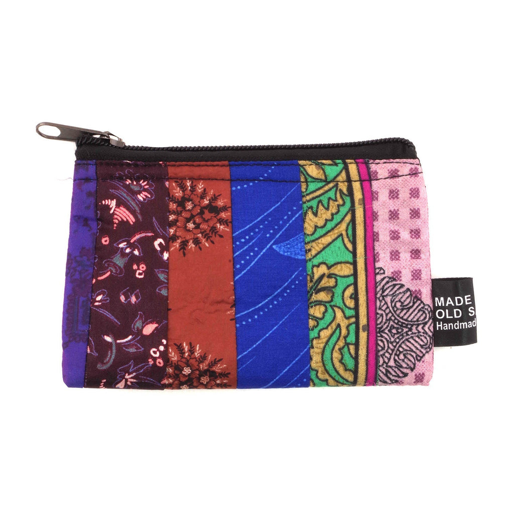 Recycled Sari Purse Small-Siesta Crafts