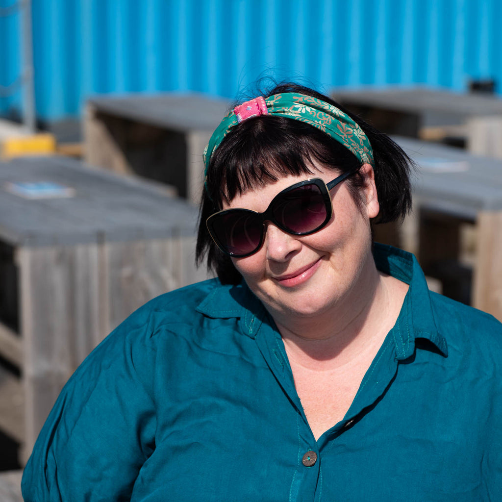 Recycled Sari Knot Headband-Siesta Crafts