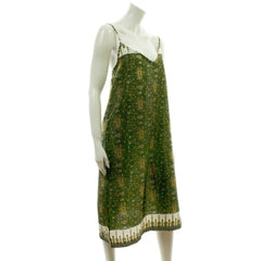 Recycled Sari Slip Dress-Siesta Crafts