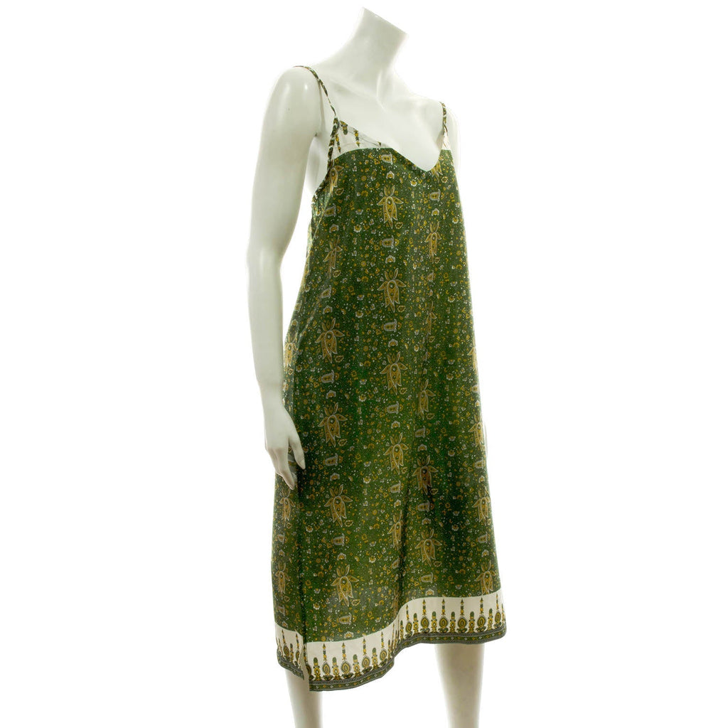 Recycled Sari Slip Dress-Siesta Crafts