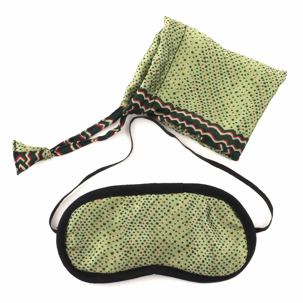 Recycled Sari Eye Mask-Siesta Crafts
