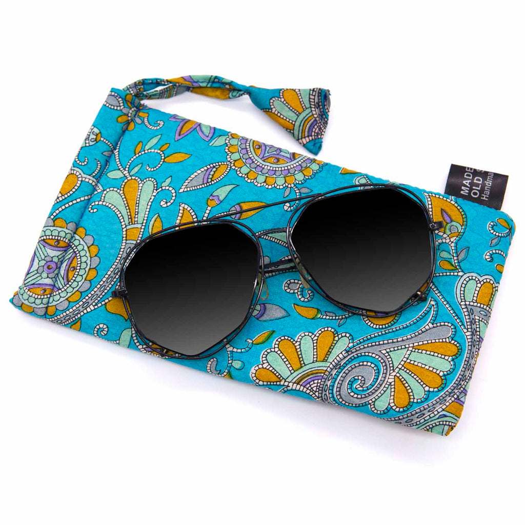 Recycled Sari Specs Case-Siesta Crafts