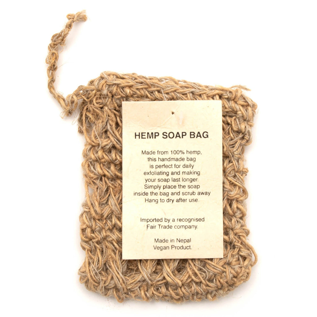Hemp Soap Bag-Siesta Crafts
