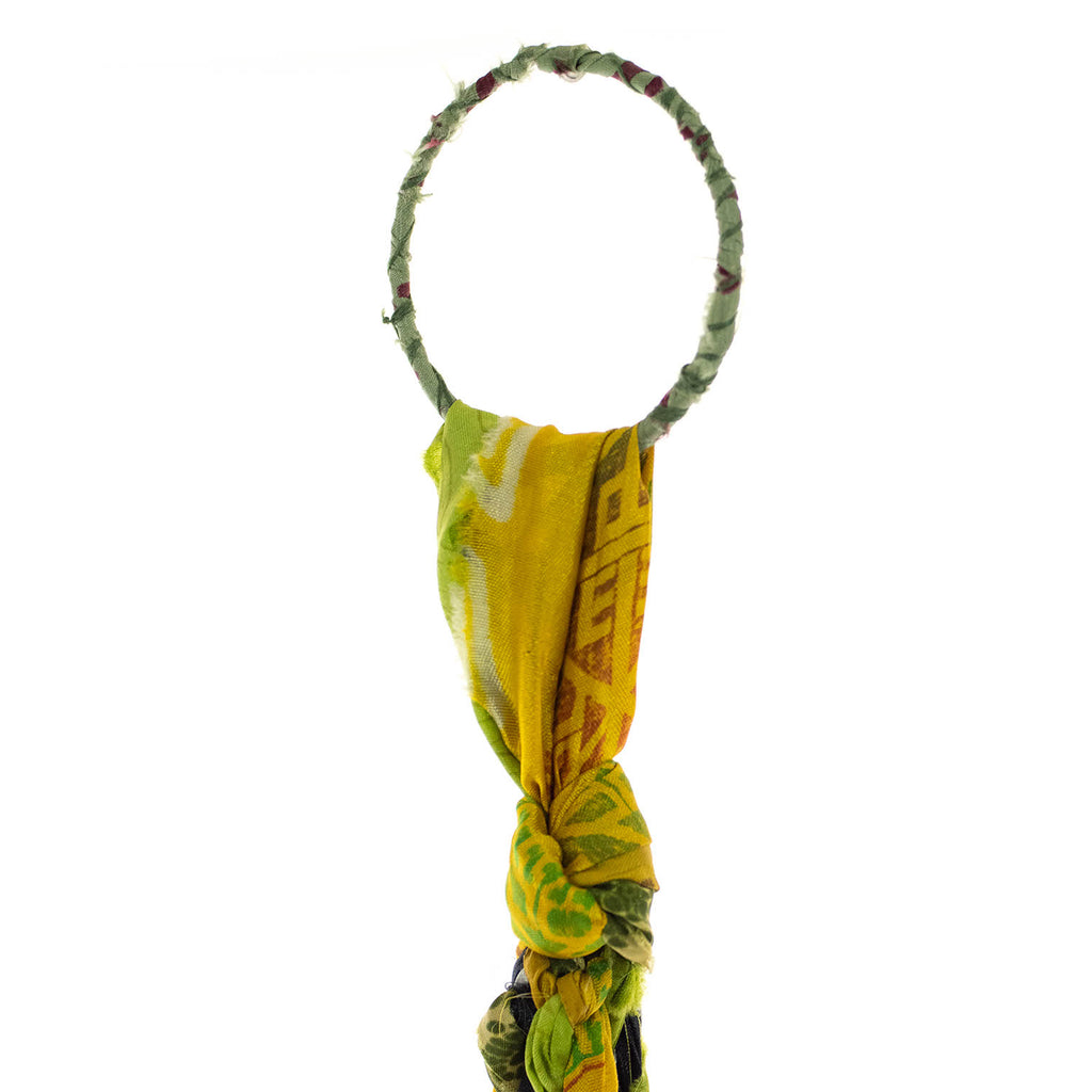 Recycled Sari Plant Hanger Small-Siesta Crafts
