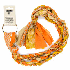 Recycled Sari Plant Hanger Small-Siesta Crafts