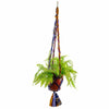 Recycled Sari Plant Hanger Large-Siesta Crafts