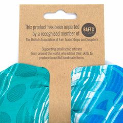 Recycled Sari Patch Scarf-Siesta Crafts