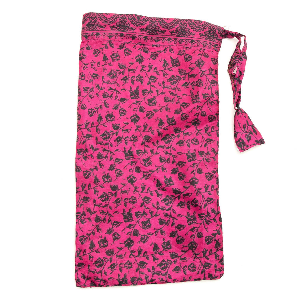 Recycled Sari Pouch-Siesta Crafts