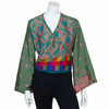 Recycled Sari Wrap Top-Siesta Crafts