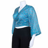 Recycled Sari Wrap Top-Siesta Crafts