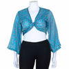 Recycled Sari Wrap Top-Siesta Crafts