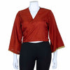 Recycled Sari Wrap Top-Siesta Crafts
