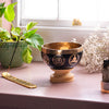 Mustang Black Singing Bowl-Siesta Crafts