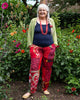 Recycled Sari Patch Trousers-Siesta Crafts