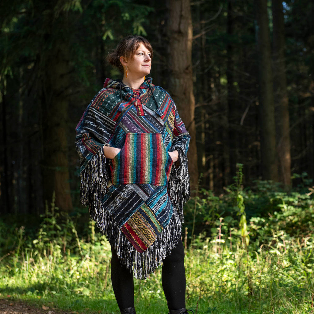 Triangle Patch Poncho-Siesta Crafts
