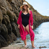 Om Fabric Long Shirt Dress-Siesta Crafts