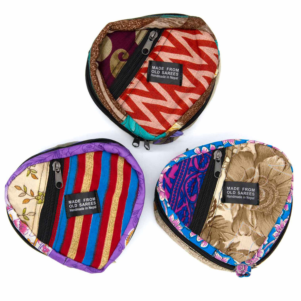 Recycled Sari Patch Backpack-Siesta Crafts