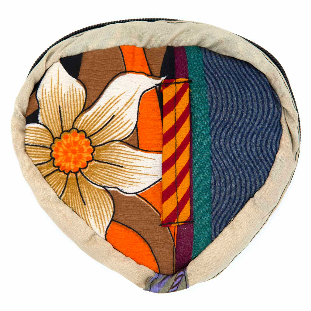 Recycled Sari Patch Backpack-Siesta Crafts