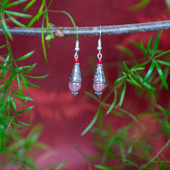 Nepalese Tubular Earrings-Siesta Crafts