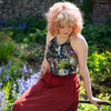 Cosmic Halter Neck Top-Siesta Crafts