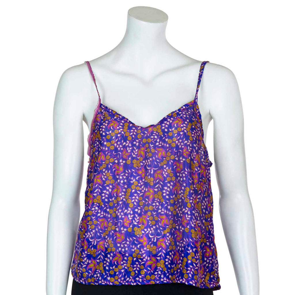 Recycled Sari Cami Top-Siesta Crafts