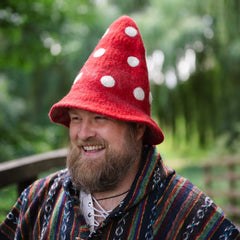 Mushroom Felt Hat