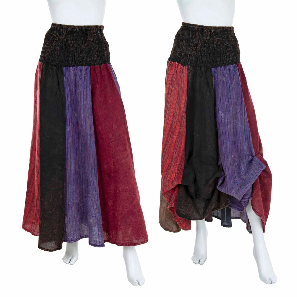 Overdyed Patch Skirt-Siesta Crafts