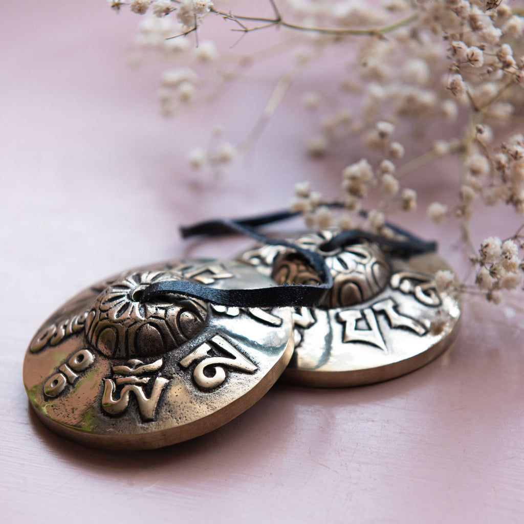 Large Om Mani Tingsha-Siesta Crafts