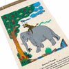 Lokta Deity Scroll - Four Friends-Siesta Crafts