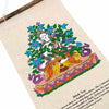 Lokta Deity Scroll - White Tara-Siesta Crafts